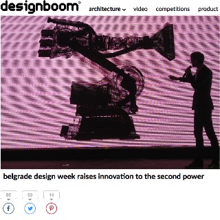 BDW 2013 Raises Innovation to the Second Power by Designboom, IT
